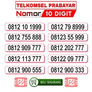 Nomor Cantik Telkomsel 10 Digit Prabayar - Kartu Perdana Simpati 10 Digit Triple 777 888 999