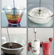 Hand Mixer Mini Manual Egg Beater Stainless Beater Better