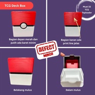 Pokemon Card Toploader Deck Box | TCG card storage box