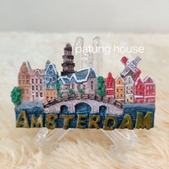 Fridge Magnet Fridge Magnet Souvenir Country Holland Netherlands Amsterdam Building