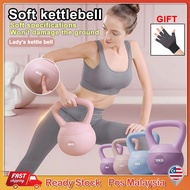 【Free glove】Soft Kettlebell 2/4/6/8/10/12KG High Security Soft Shell PVC Kettlebell Home Workout Fit