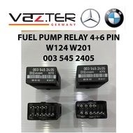 (VAZTER) MERCEDES BENZ FUEL PUMP RELAY 4+6 PIN W201 W124
