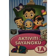 Aktiviti sayangku 1A&amp;2A Buku latihan prasekolah latihan