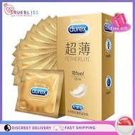 SG Seller Durex Condom 12Pcs/Box Men Sleeve for Penis Ultra Thin Natural Latex Rubber Condoms Adult Toy Sex Toys