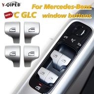 For Mercedes W206 W254 W214 Car Power Window Switch Button Cover Cap For Benz C E GLC Class Coupe C2