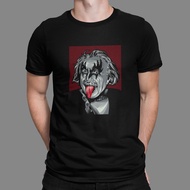 Good Sale Funny Tshirts Mans Clothes Albert Einstein Kiss Funny Retro Tshirt