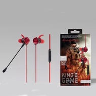 Mobile Gaming Headset XG-120 Wired Headset with Microphone Black/Red