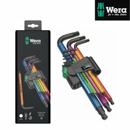 [Wera] 950/9 Hex-Plus Multicolour L-Key Set | 9 Piece Hex Key Set | Multicolour L-Key Set | Wera Too