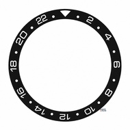 CI1705 SKX007/SRPD Flat Ceramic GMT Watch Insert - Black