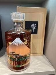 【收購威士忌 】 高價收購 日本威士忌 whisky 響 21 富士風雲圖