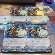 4 PCS DIAPERNO IDEA-DRONE RR GCB04 CARDFIGHT VANGUARD ENGLISH