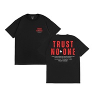 Trust House T-Shirt Trust No One Black