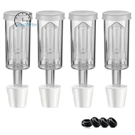 Fermentation Lids Airlock Kit with 6Stopper,Air Locks Fermentation Airlock Beer Wine Kombucha Brewin