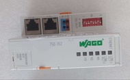 Wago   750-352 ETHERNET Fieldbus Coupler connects ETHERNET to the modular WAGO I/O System.     (มือส
