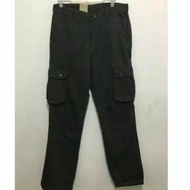 HITAM Dickies Black CARGO Pants Sale 28/29