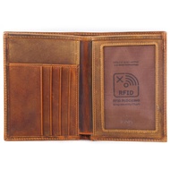 Passport Holder Wallet for Women Men - RFID Blocking Passport case - Airport Essentials Leather Trav
