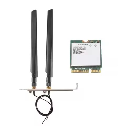 1730Mbps For Dual Band Wireless AC 9560 Desktop Kit Bluetooth 5.0 802.11Ac M.2 CNVI 9560NGW Wifi Car