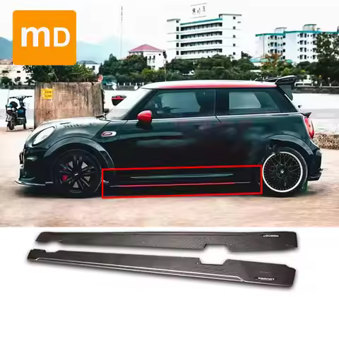 Side SkirtsThreshold Lip Splitter Spoiler Bumper Diffuser For BMW MINI F56F55 Modified Duell AG Body