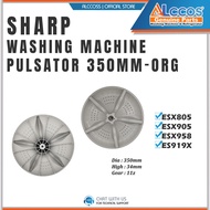 ESX805|ESX905|ESX958|ES919X SHARP WASHING MACHINE PULSATOR - 350MM/355MM