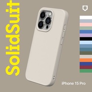 RHINOSHIELD 犀牛盾 iPhone 15 Pro 6.1吋 SolidSuit 經典防摔背蓋手機保護殼-經典款深海藍