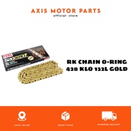 RK CHAIN O-RING 428 KLO 132L GOLD