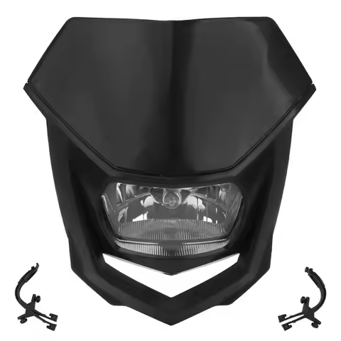 Motorcycle Headlight Lampshade For Kawasaki Honda KLX CRF WR YZ 250 450 Dirt Bike Headlight Unit-L94