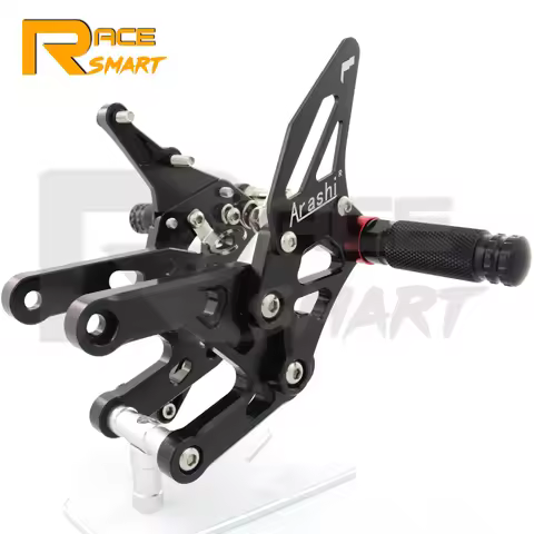 Motorcycle Rearset Footrests For YAMAHA YZF R1 R1M R1S RN32 2024 2025 CNC Adjustable Rear Set Foot R