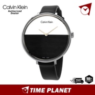 [Official Warranty] Calvin Klein Women's Analogue Quartz with Leather Strap Watch K7A231C3