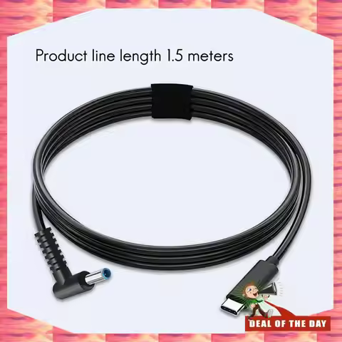 24-Hour Delivery 4X Laptop PD Fast Charging Cable Type-C Is Suitable For HP HP 65W DC4530 Charging C