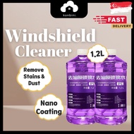 [SG] Car Windshield Cleaner Windscreen Cleaner Wiper Cleaner Car Glass Oil Film Glass Nano Coating W