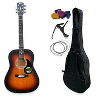 Cort Sunbursh Acoustic Guitar Type AD810OP Bandung