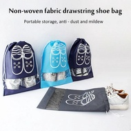 Korean shoe bag drawstring bag sandal shoe bag size 19x7x23cm - Lightbiru - MG