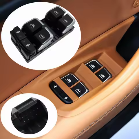 Master Window Control Switch Button For Audi A6 C7 A6 Allroad A6 Avant A7 Q3 2011 2012 2013 2014 - O