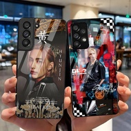 STRAY KIDS HYUNJIN Tempered Glass Phone Case For Samsung Galaxy S9 Plus S10 S10e S20 FE S20 Plus S21