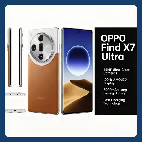 OPPO Find X7 Smartphone 50MP Ultra Camera 6.82'' AMOLED 120Hz Display 100W Fast Charging 5000mAh Bat