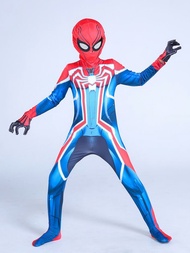 COS Iron Spiderman Kostum anak  Baju Kostum Anak Cosplay Superhero Spiderman Costume Import