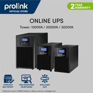 Prolink 1KVA 2KVA 3KVA Pure Sine Wave Online UPS with AVR-Gaming PC, Server, laptop Backup PRO901-ES PRO902-ES PR0903ES