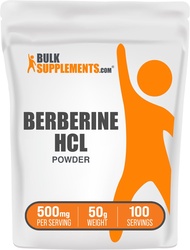 BulkSupplements.com Berberine HCl Powder - Berberine Supplement, Berberine 500mg, Berberine Powder -