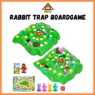 [Local Ship] Rabbit Trap Board Game Puzzle Family Game Early Learning Card Games for Kids Parents Adventure Card Games
