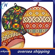 Insulated 2 Pack 12 Inch Large Tortilla Warmers Microwaveable Fabric Pouches for Tacos, , Pizza Tort