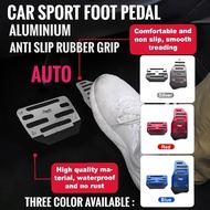 Car Pedal Foot Auto Universal Non Slip Pad Extender Brake Pedal Accelerate Gas Minyak Brek Kereta