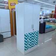 lemari besi informa lemari baju 2 pintu lemari pakaian tiffany