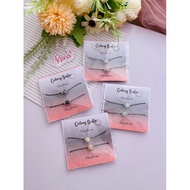 Bestie Bracelet. Drawstring Bead Bracelet. Aesthetic Couple Bracelets