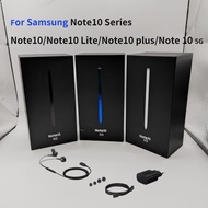 [2023ใหม่] Samsung กล่องเปล่าขายปลีกซีรีส์ Note10 Note10พลัส/Note10 5กรัม/Note10บวก5กรัม/หมายเหตุ10 Lite เท่านั้นกล่องเปล่าหรืออุปกรณ์เสริมเต็มรูปแบบ