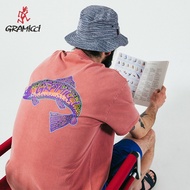 GRAMIC summer trend T-shirt cotton diving letter printing loose Joker short sleeves