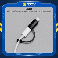 Type-C to L Port Adapter 30W Njoy Convenient Strap for iPhone 16 Pro Max 15 14 13 12