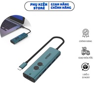 Multifunctional 5 IN 1 USB-C to HDMI Adapter, USB-C Hub with OTN UC123+ Screen Off Mute