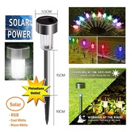 HOMIEE Solar Power Led Tube Lawn Ground Lighting Luminaria Pelita Lampu Raya Garden Outdoor Jualan M