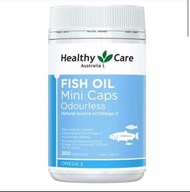 Healthy Care - 無腥味 迷你魚油膠囊 200粒
