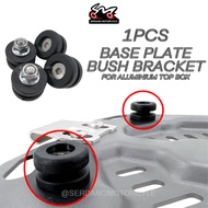 [1PCS] NJX Base Plate Bush Bracket Plastic Screw Universal Base Plate Bush Bracket Holder Screw Top 